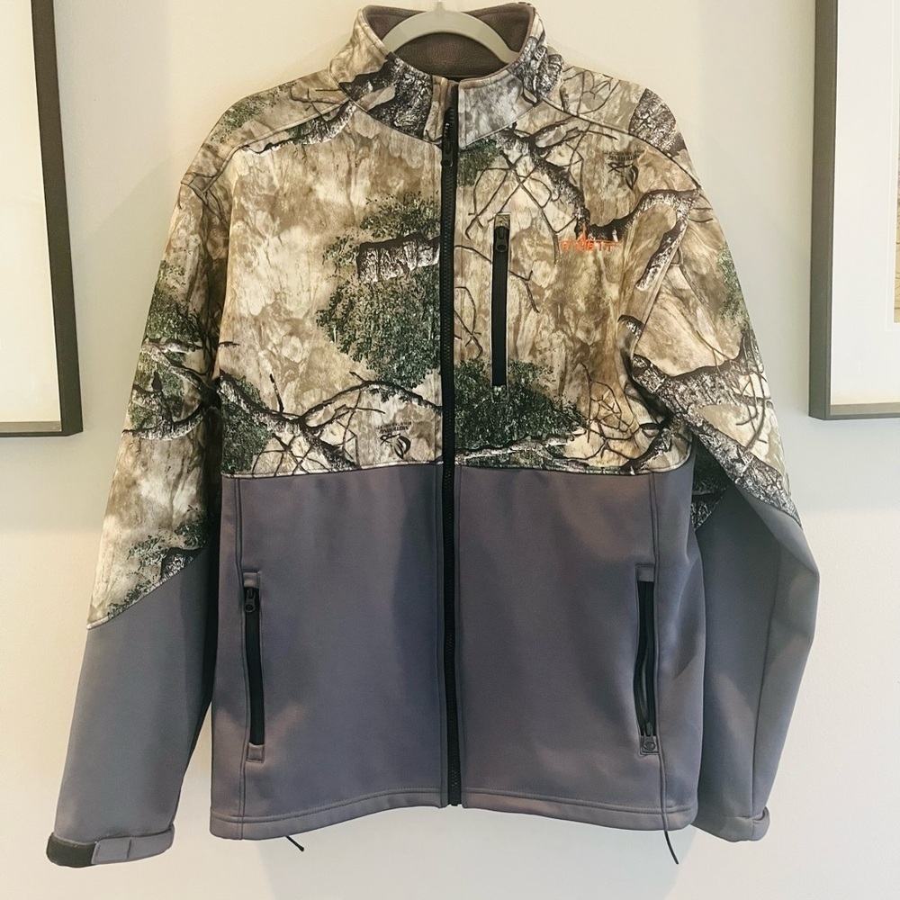 Habit Men's Camouflage and Gray Jacket